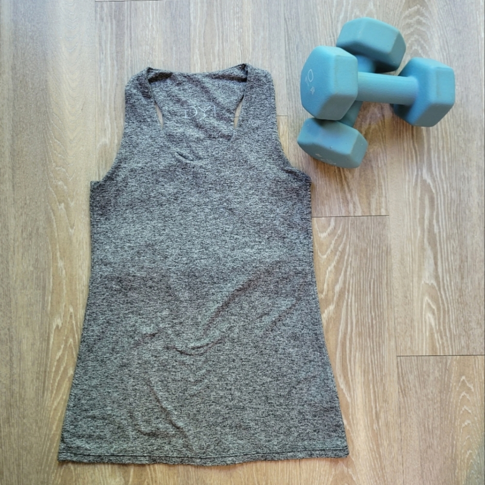 (2/$16) Gray Workout Tank Top